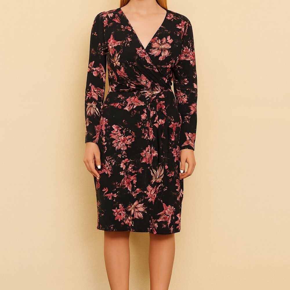 Thalia Floral print dress
